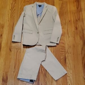 Boys JCrew Crewcuts Beige Suit